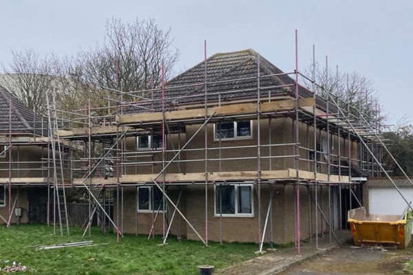 Access for house repair